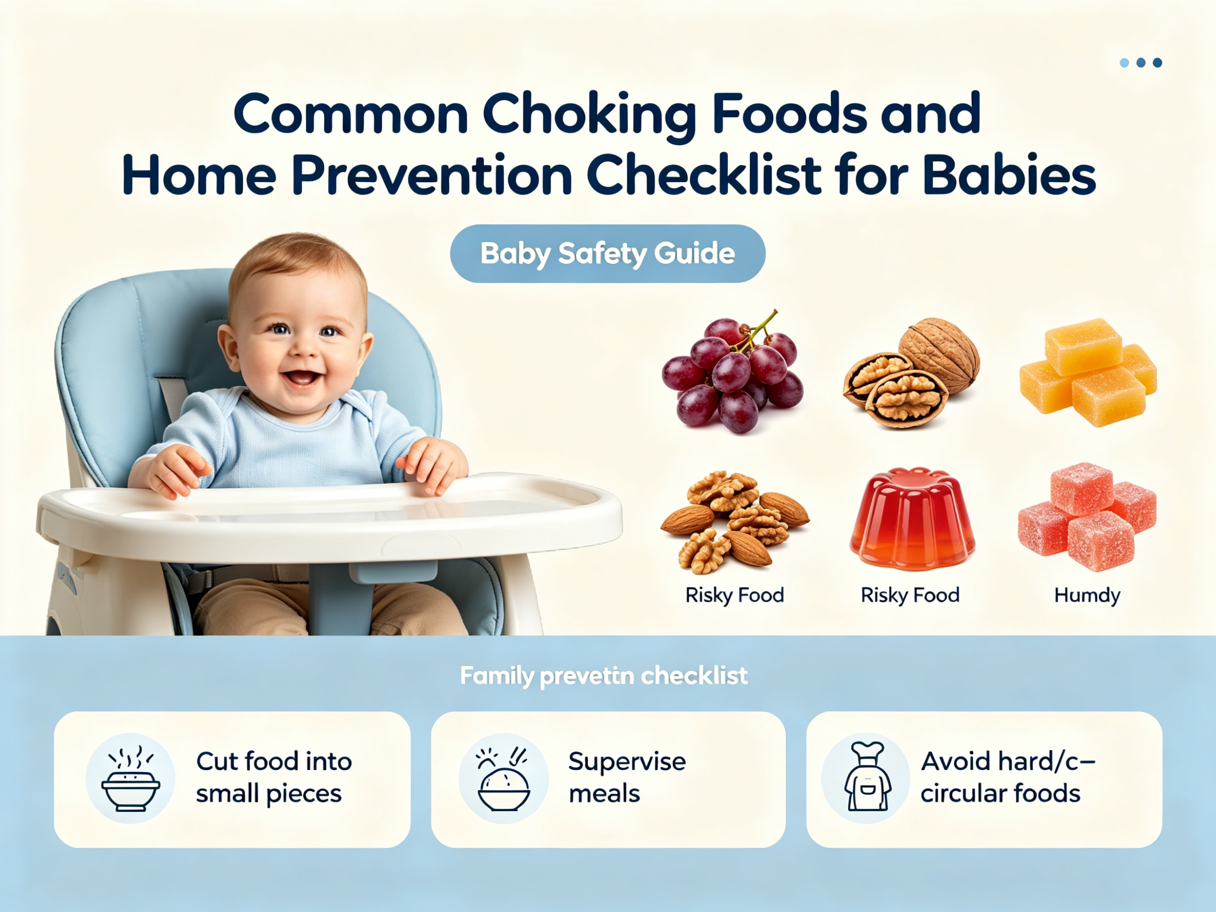 Common choking foods and home prevention checklist for babies.webp