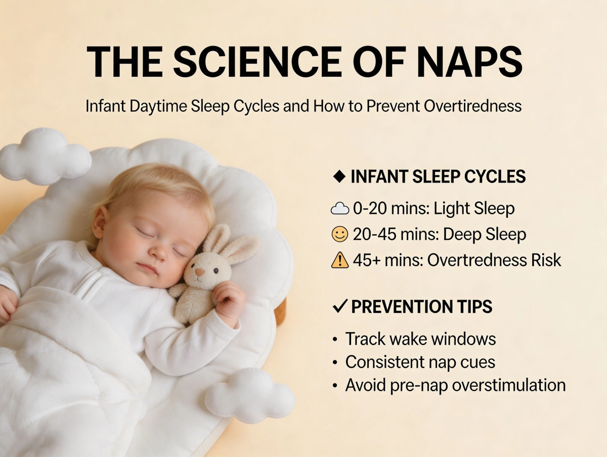 The Science of Naps: Infant Daytime Sleep Cycles and How to Prevent Overtiredness