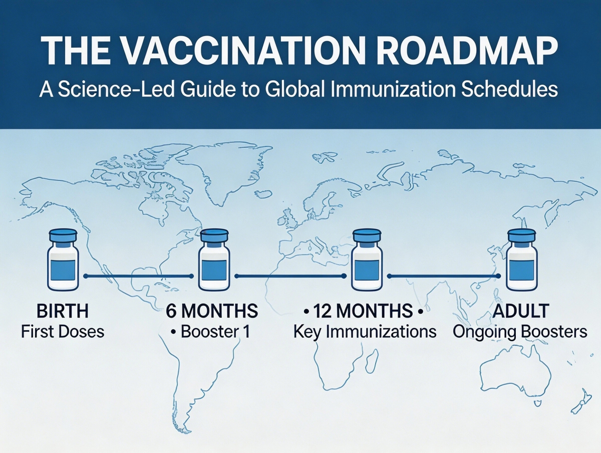 The Vaccination Roadmap: A Science-Led Guide to Global Immunization Schedules