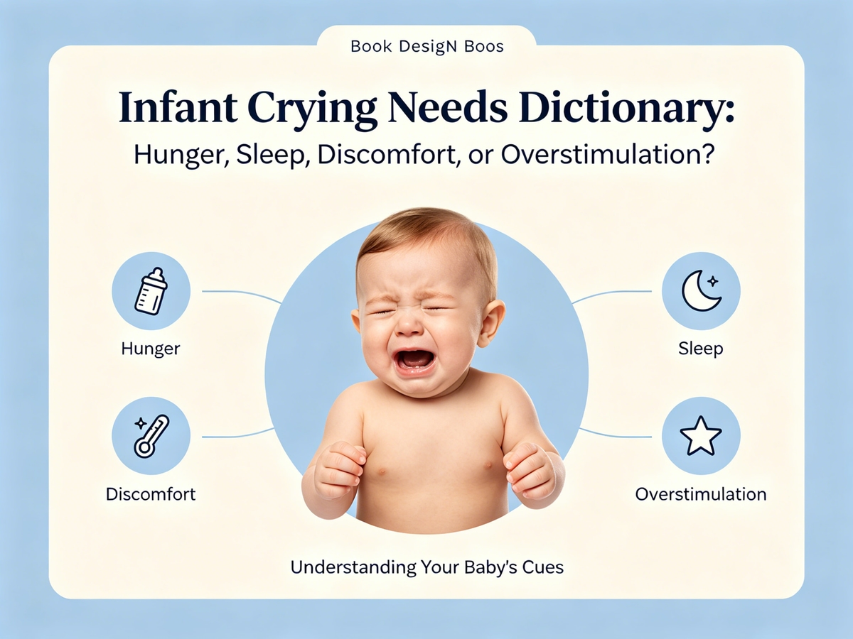 Infant Crying Needs Dictionary: Hunger, Sleep, Discomfort, or Overstimulation?